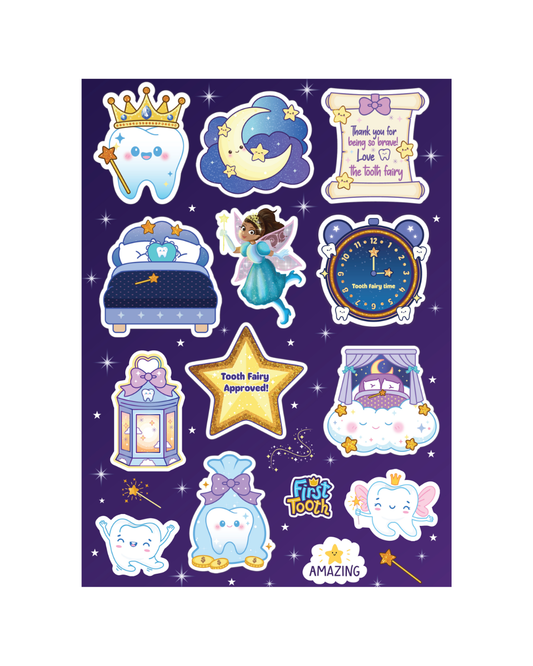 Ready for the Tooth Fairy- 1 Pack Sticker Sheet