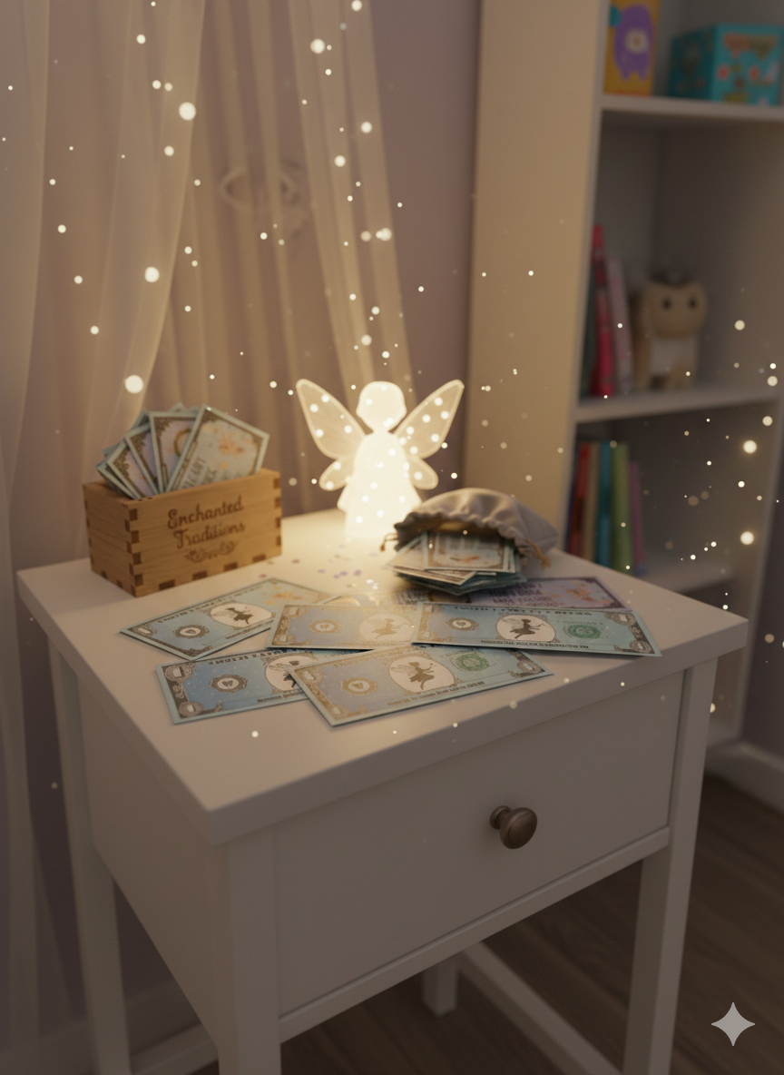 Tooth Fairy Fun Bucks – The "Memory Maker" 30-Pack