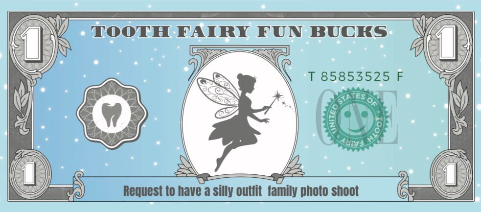 Tooth Fairy Fun Bucks – The "Memory Maker" 30-Pack